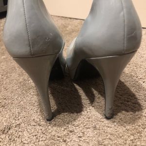 Guess gray heels